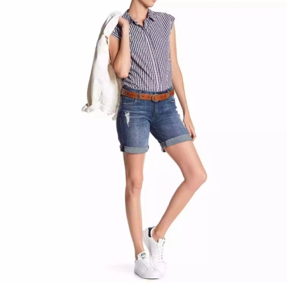 KUT from the KLOTH Katy Boyfriend Shorts - Size 6 - Like New!